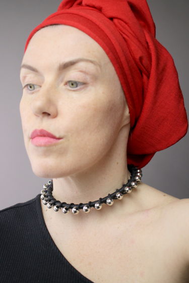 Колье Много Бусин