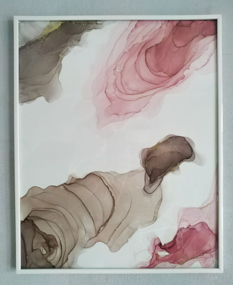 Интерьерная картина "Розовая дымка"