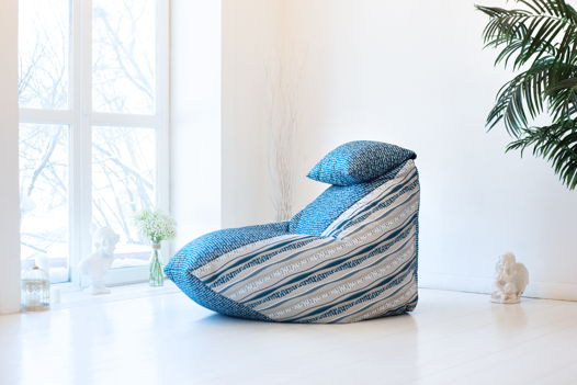 Бескаркасное кресло с подушкой Ocean Pie 3x