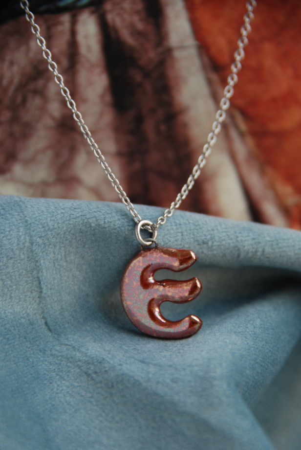 Буквы-буквицы керамические ручной работы Д, Е, И, К, Л, М, С