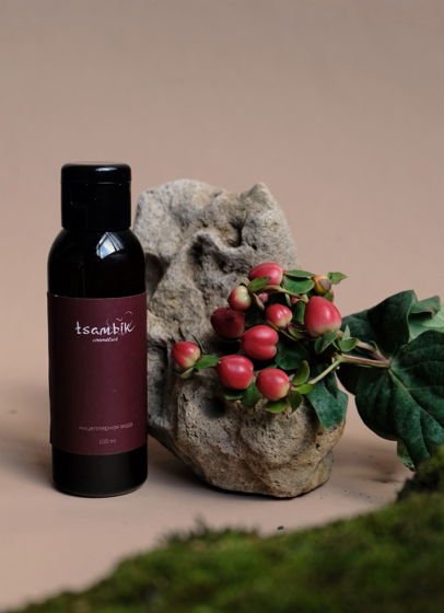 мицеллярная вода с экстрактом ромашки, конопли и фукуса