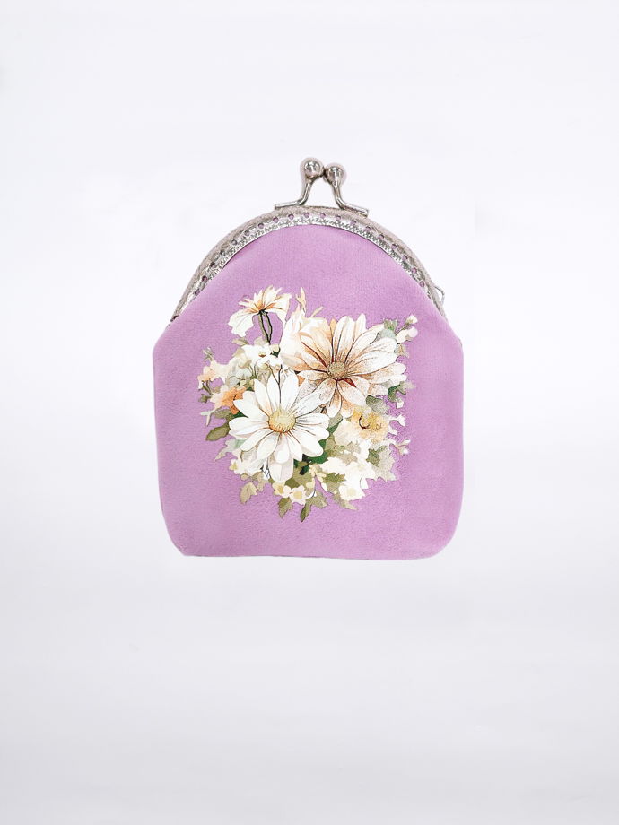 Женский кошелек велюр