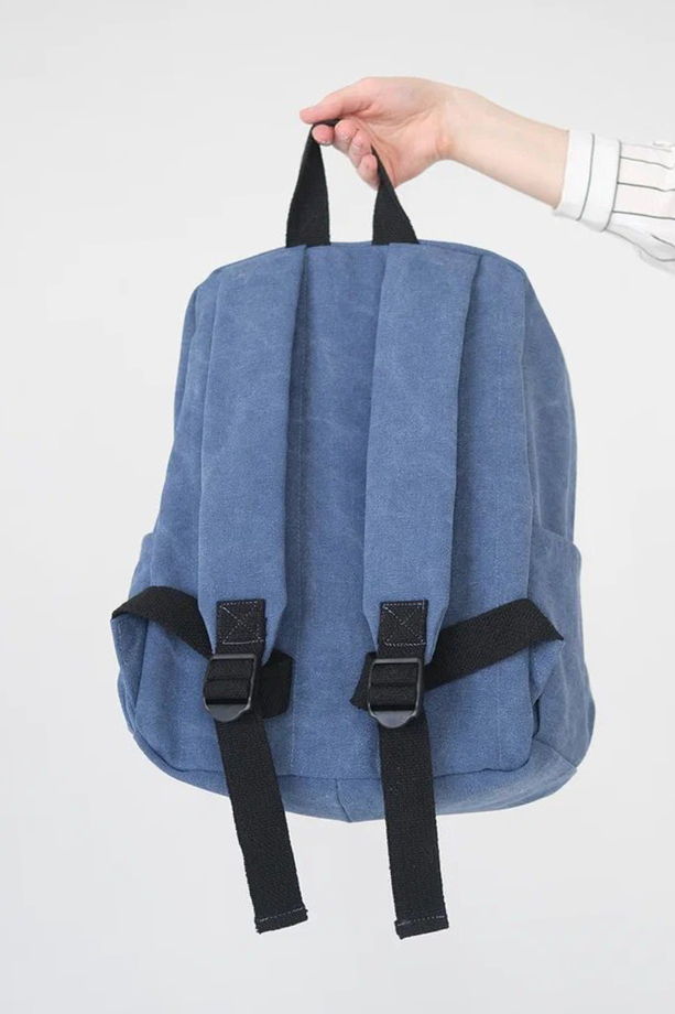 Городской рюкзак из хлопка, модель #1, синий