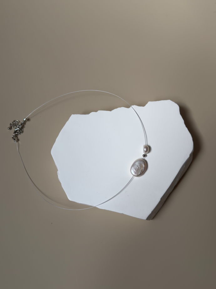 чокер [ lovers ] с натуральным жемчугом