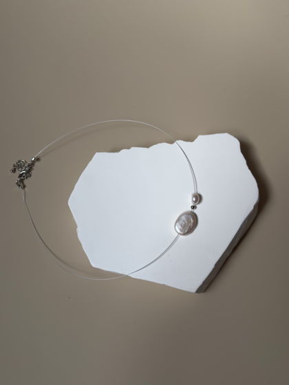 чокер [ lovers ] с натуральным жемчугом