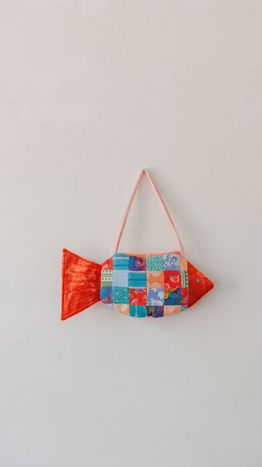 Сумка-Рыба Пэчворк 5/Patchwork Fish Bag 5