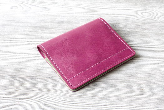 Кардхолдер из натуральной кожи