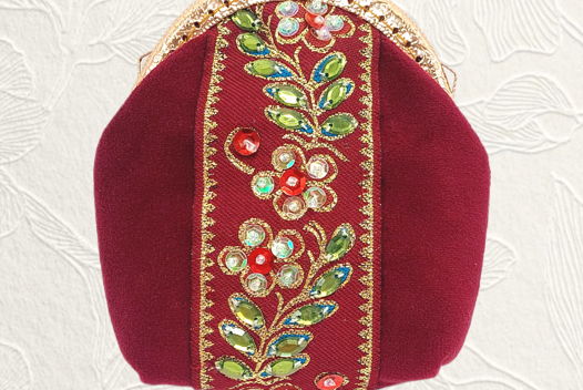 Женский кошелек велюр