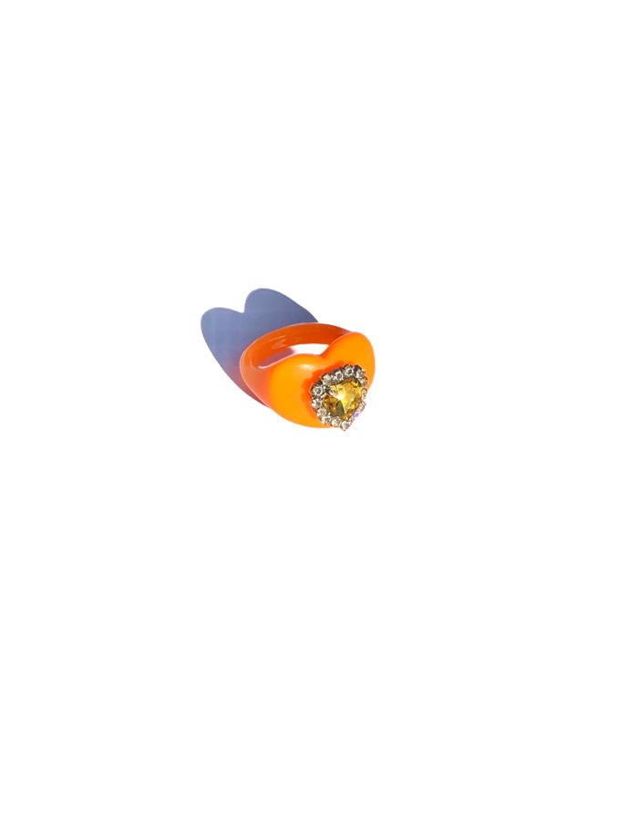 Кольцо «Сердце на серце»