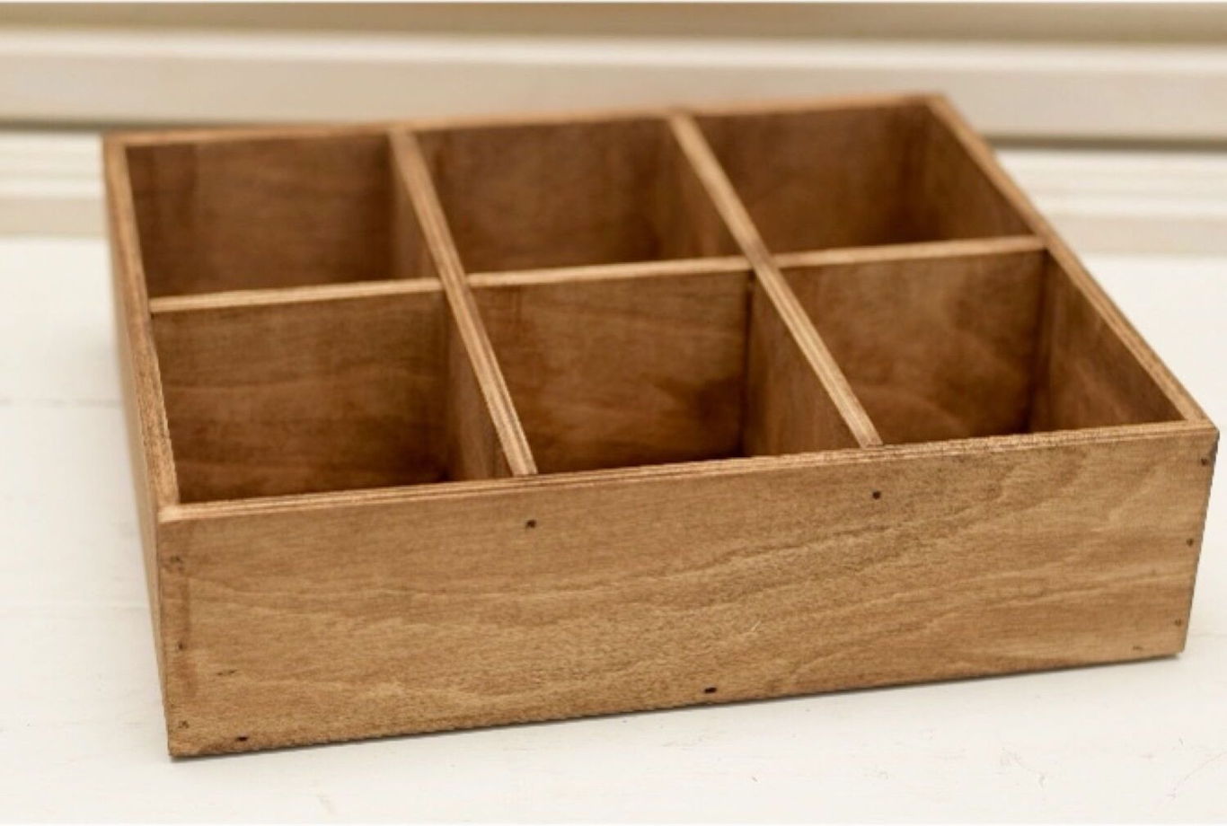 Органайзер деревянный для хранения для чая