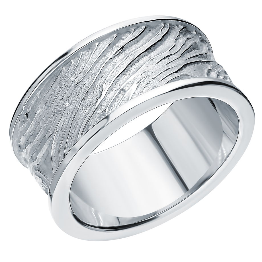 Серебряное кольцо "Шторм"