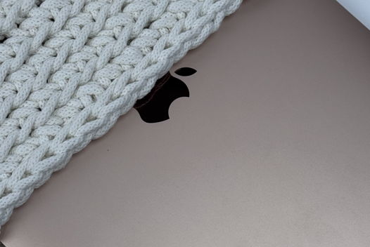 Чехол для ноутбука MacBook 13” и 14” белый