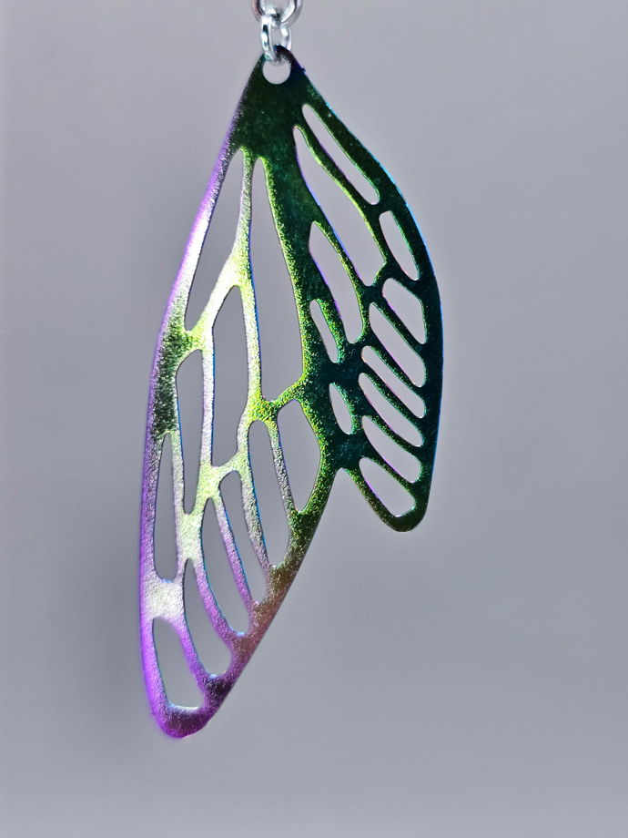 Серьги с английским замком "Танец Фей"