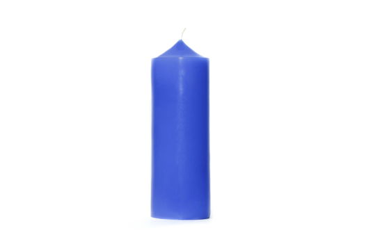 Декоративная свеча SIGIL гладкая 170*60 цвет Синий