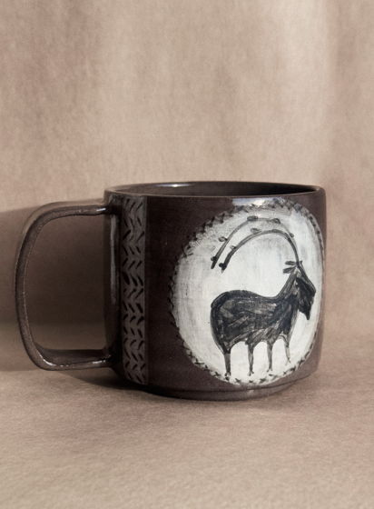 Большая чашка «Иранский козлик»