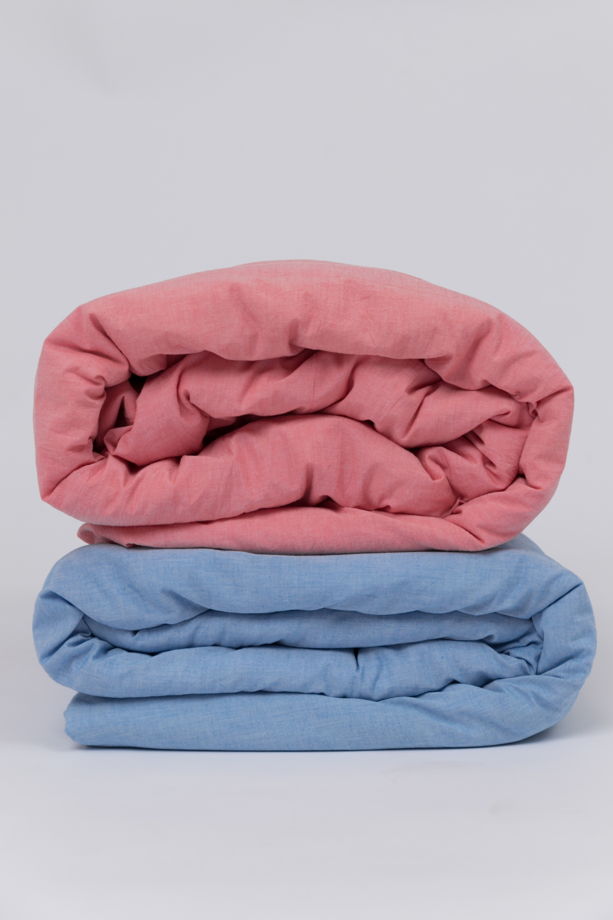 Комплект постельного белья из вареного хлопка Sininen