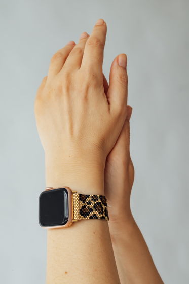 Ремешок для часов apple watch 38-40 мм Леопард ремешок для эпл вотч ремешок для смарт часов