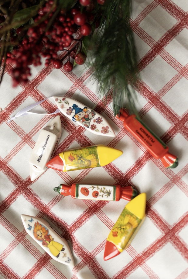 Конфета «Маки» новогодняя игрушка