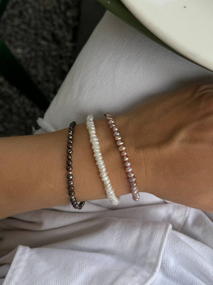 Браслет из натурального жемчуга