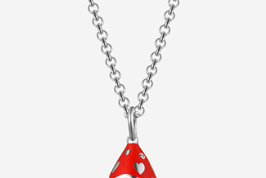 Подвеска в виде мухомора Mush mini на цепочке