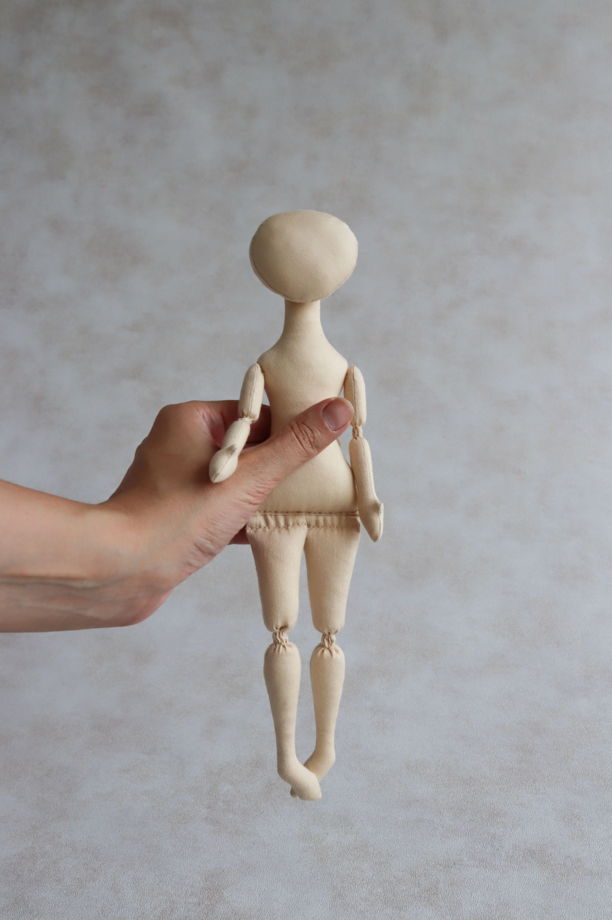 Маргарита, 29 см. Заготовка интерьерной куклы из текстиля для хобби, творчества, рукоделия