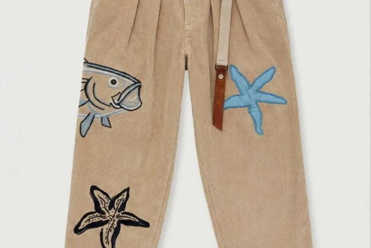 Брюки PS-23 Sea story молочный цвет