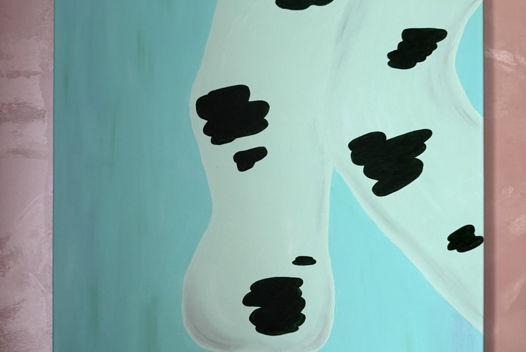 Картина "Чуточку наивного (модные штаны)"