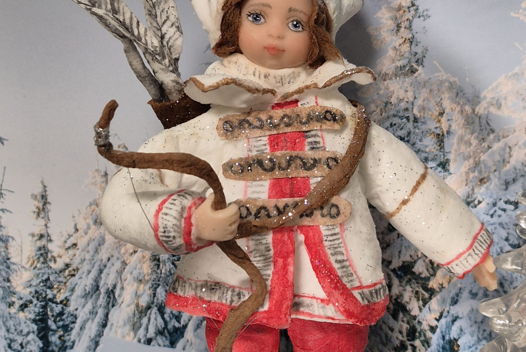 Ватная игрушка.  Иван Царевич