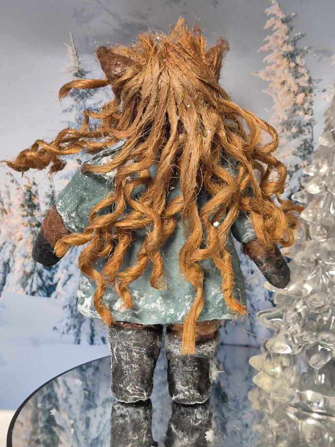 Ватная игрушка.  Конь в пальто. Лошадь. Символ 2026 года Продается в подарочной упаковке с сургучной печатью( по запросу)