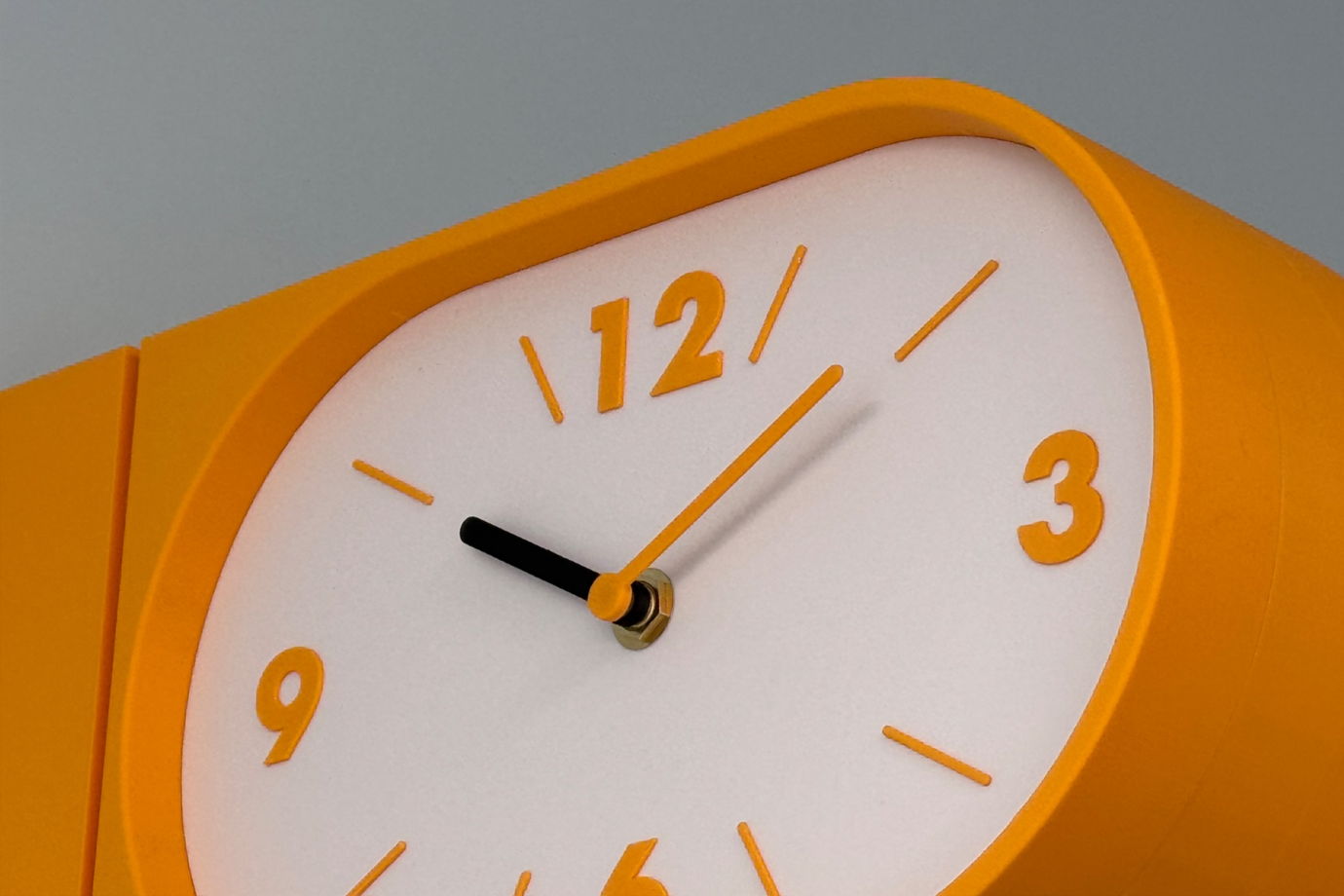 Настенные двусторонние часы, лимонные