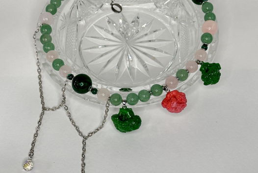 Авторское украшение на шею «Броколли, а почему бы и нет»