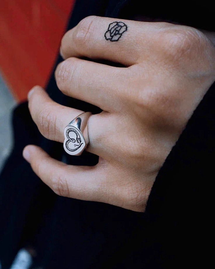 Кольцо печатка BeLIEve me