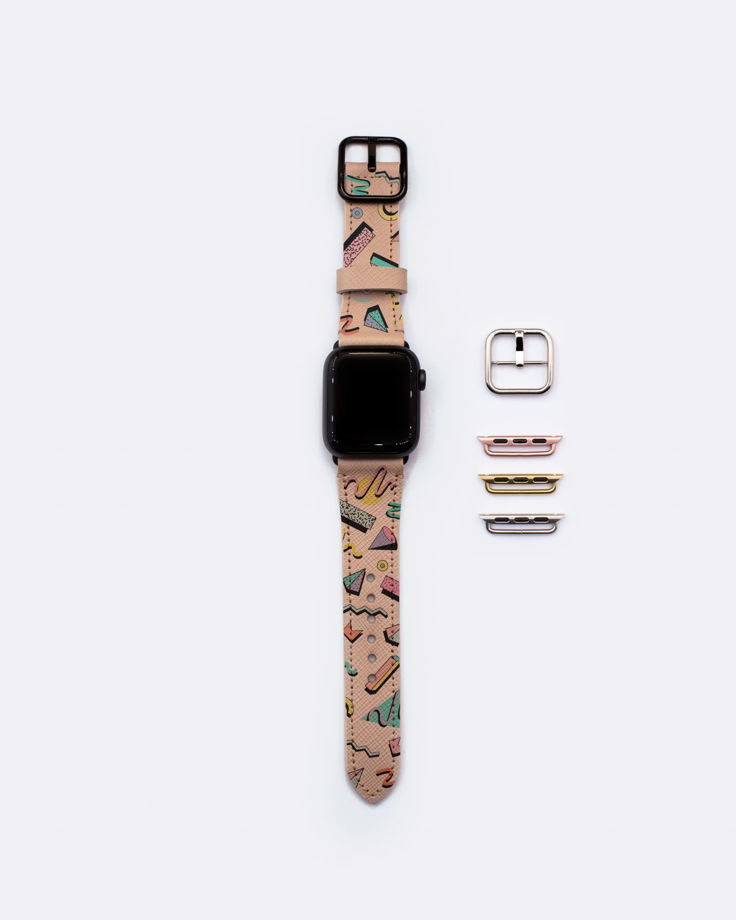 Ремешок для Apple Watch "Фигуры" (AB-1)