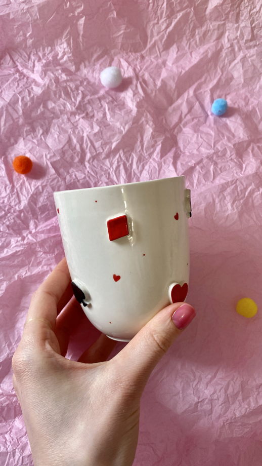 Стакан «Карточные масти»