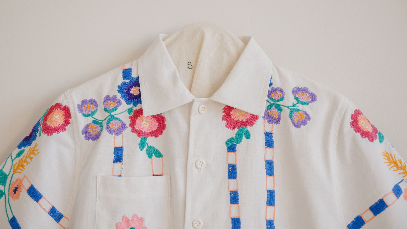 Рубашка с Радужной Бахромой 2/Rainbow Fringed Short Sleeve Shirt 2