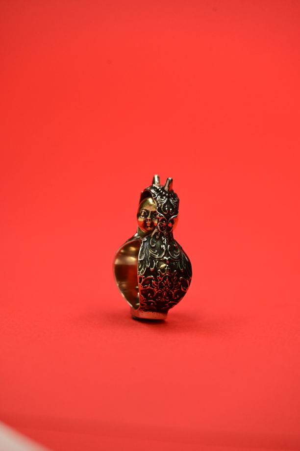 Кольцо "Киса в кичке"