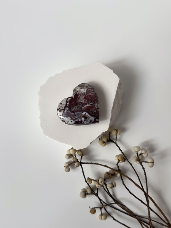 Мексиканский кружевной агат натуральный камень