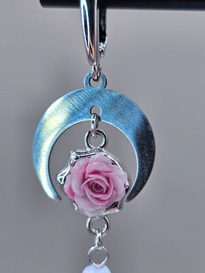 Серьги с английским замком "Серенада"