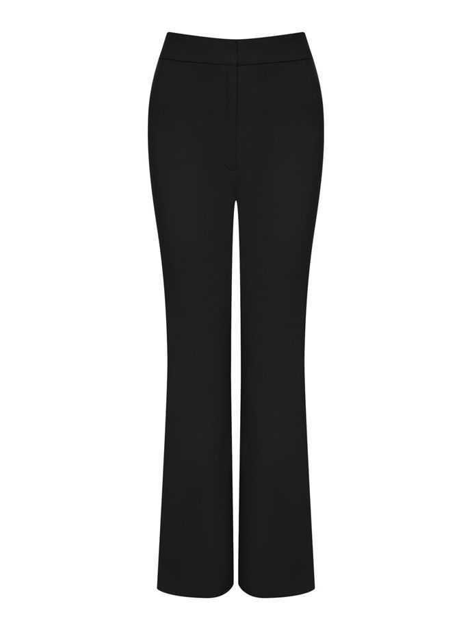 Брюки клеш, черный
