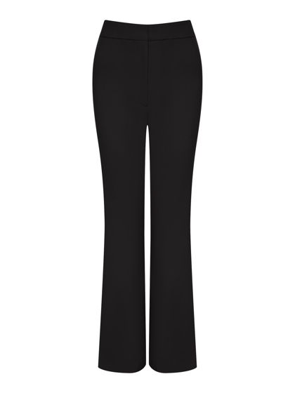 Брюки клеш, черный