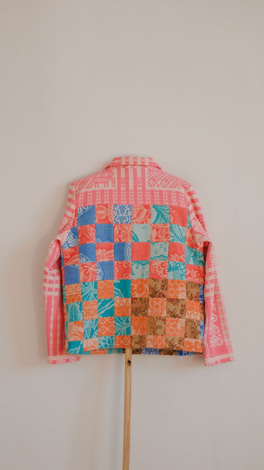 Куртка с Розовой Кокеткой 2/Pink Yoke Jacket 2