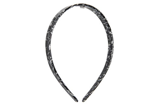 Ободок для волос Tiara Black Marble