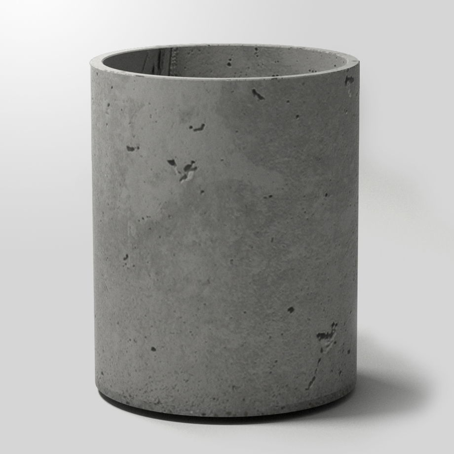 Вазон из бетона Cylinder 505