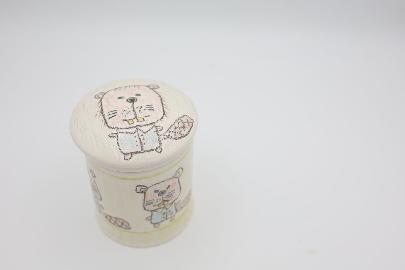 Волшебная баночка с бобрами