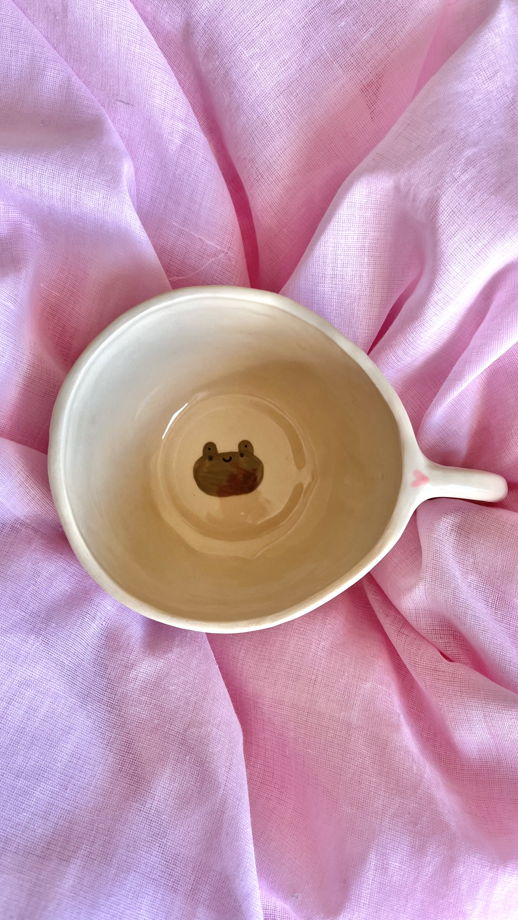 Кружка с лягушками / жабками