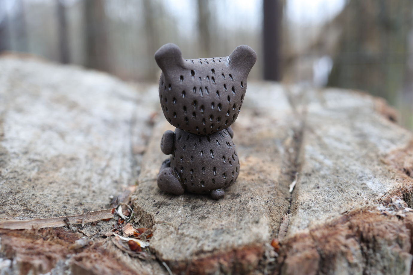 керамическая фигурка Маленький Мишка