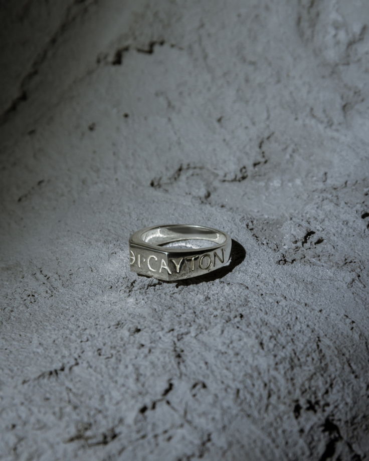 Серебряное кольцо EGO