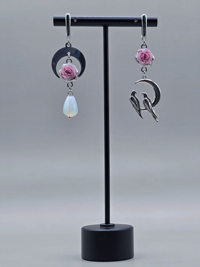 Серьги с английским замком "Серенада"