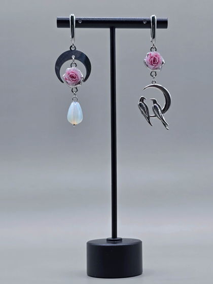 Серьги с английским замком "Серенада"