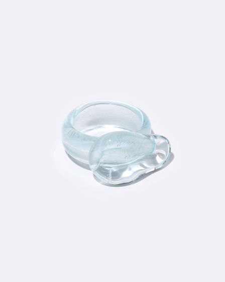 Кольцо из стекла STKLO Mono Crystal
